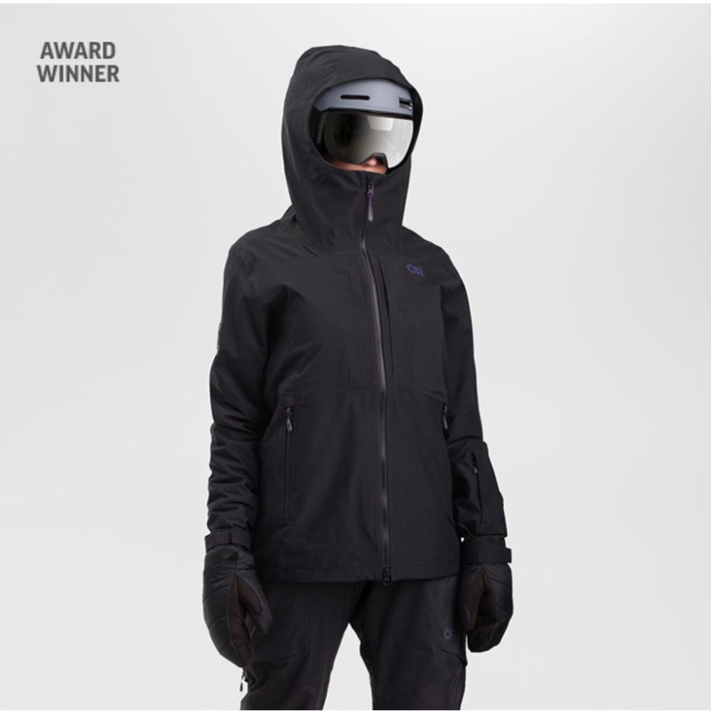 Outdoor Research Women’s Carbide Jacket black sz small
